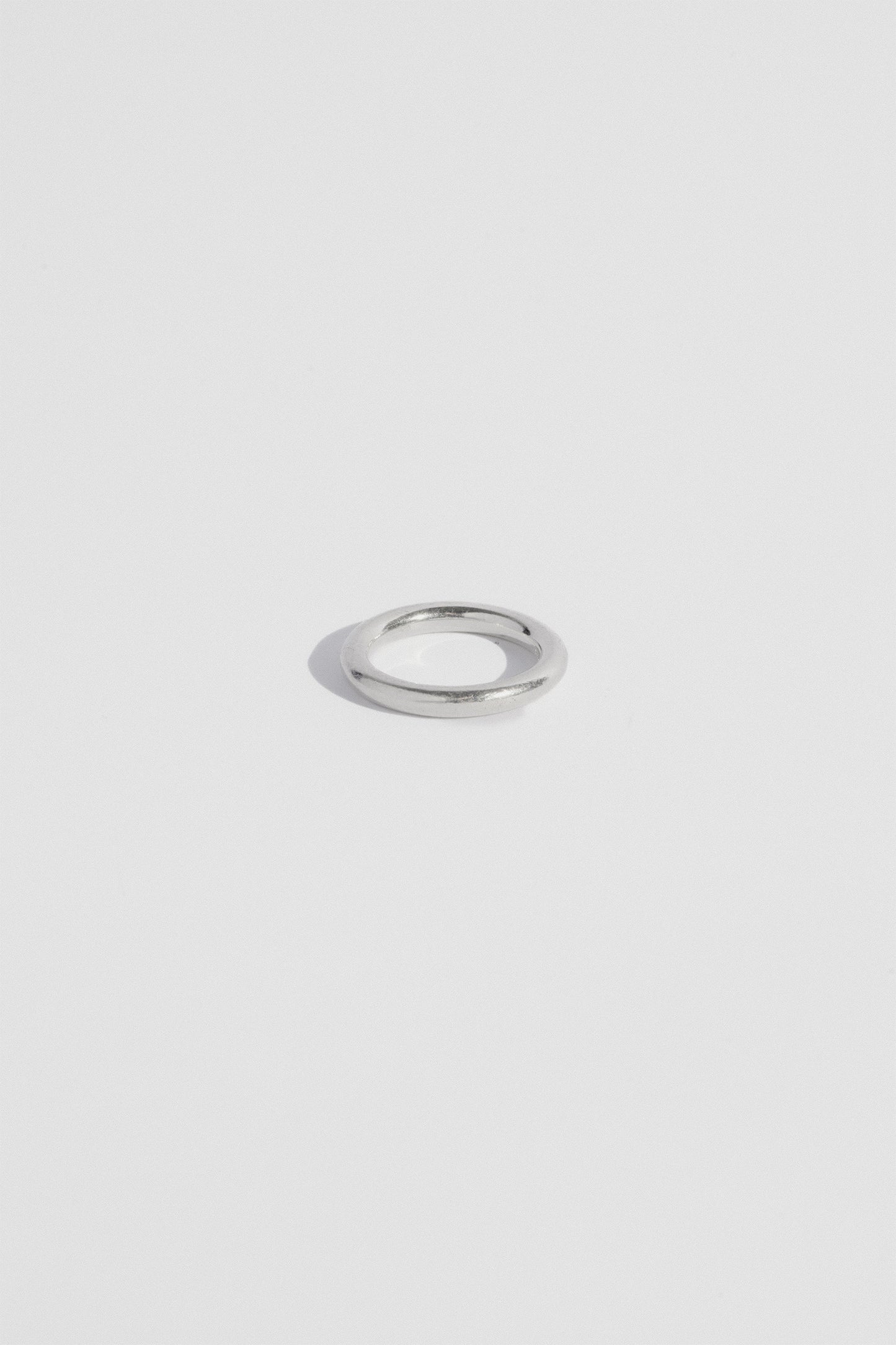 Donut Silver Ring