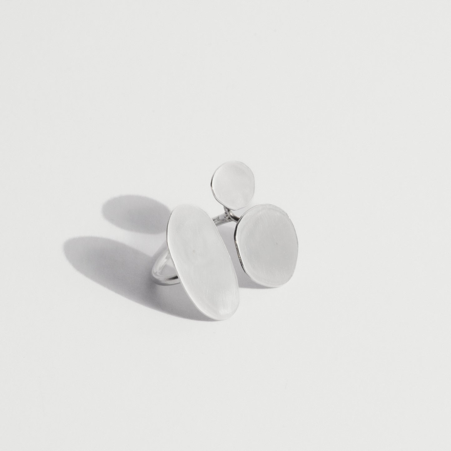 Floating Silver Ring