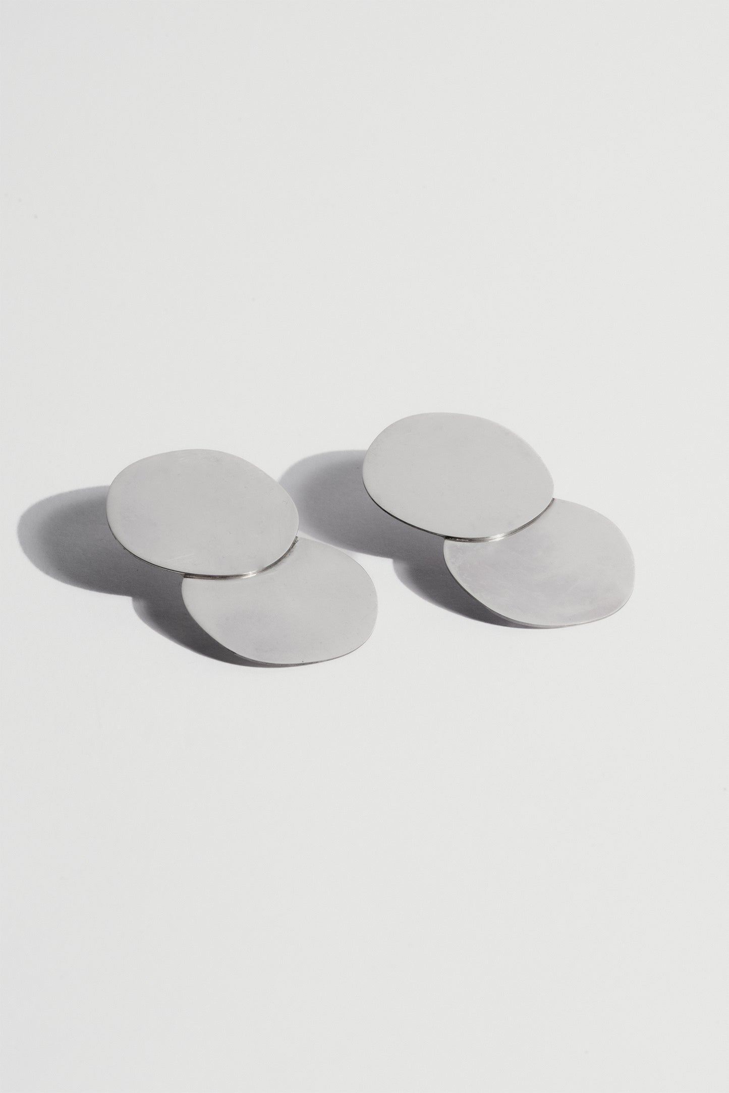 Make it Double Silver Earrings