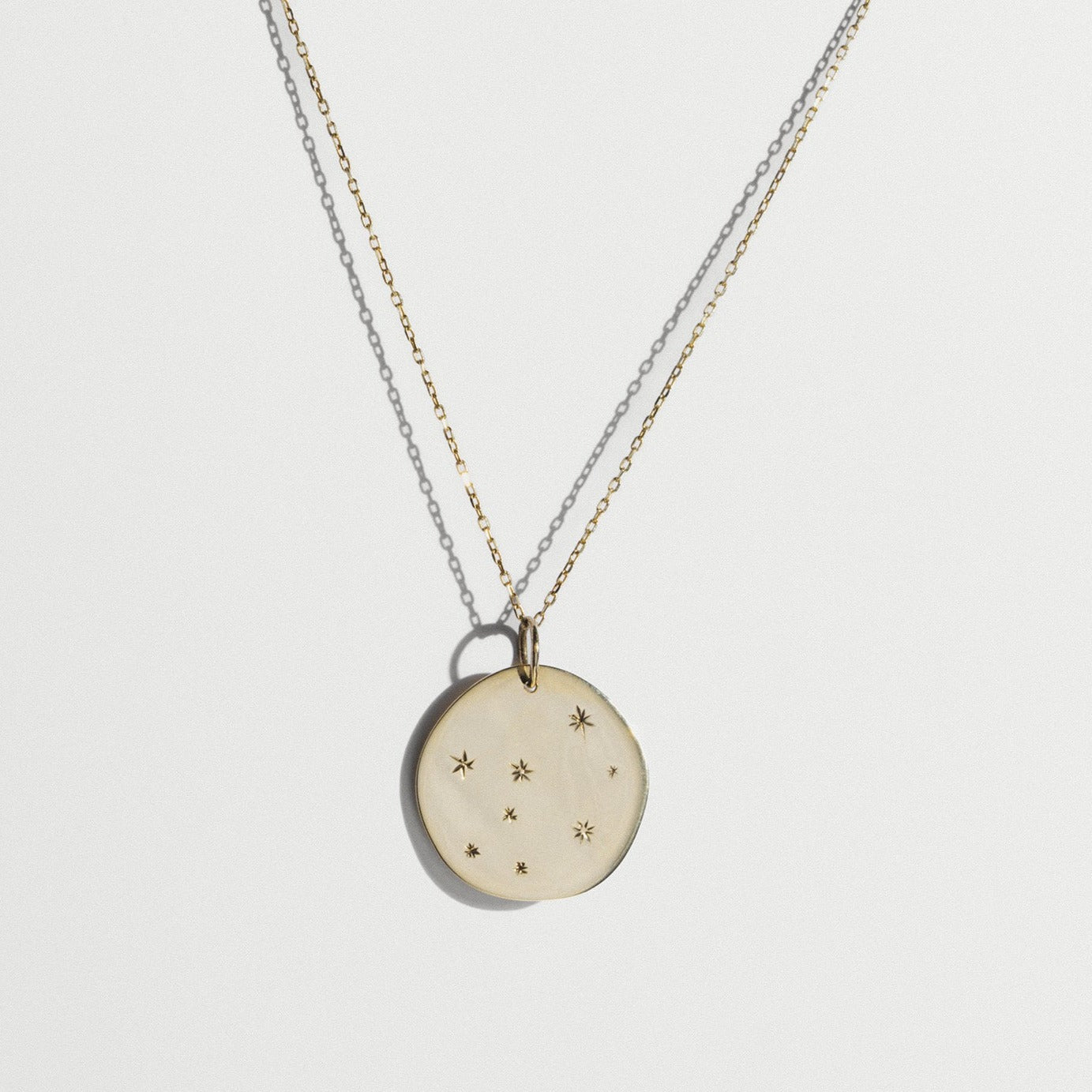 Starry Night Gold Pendant