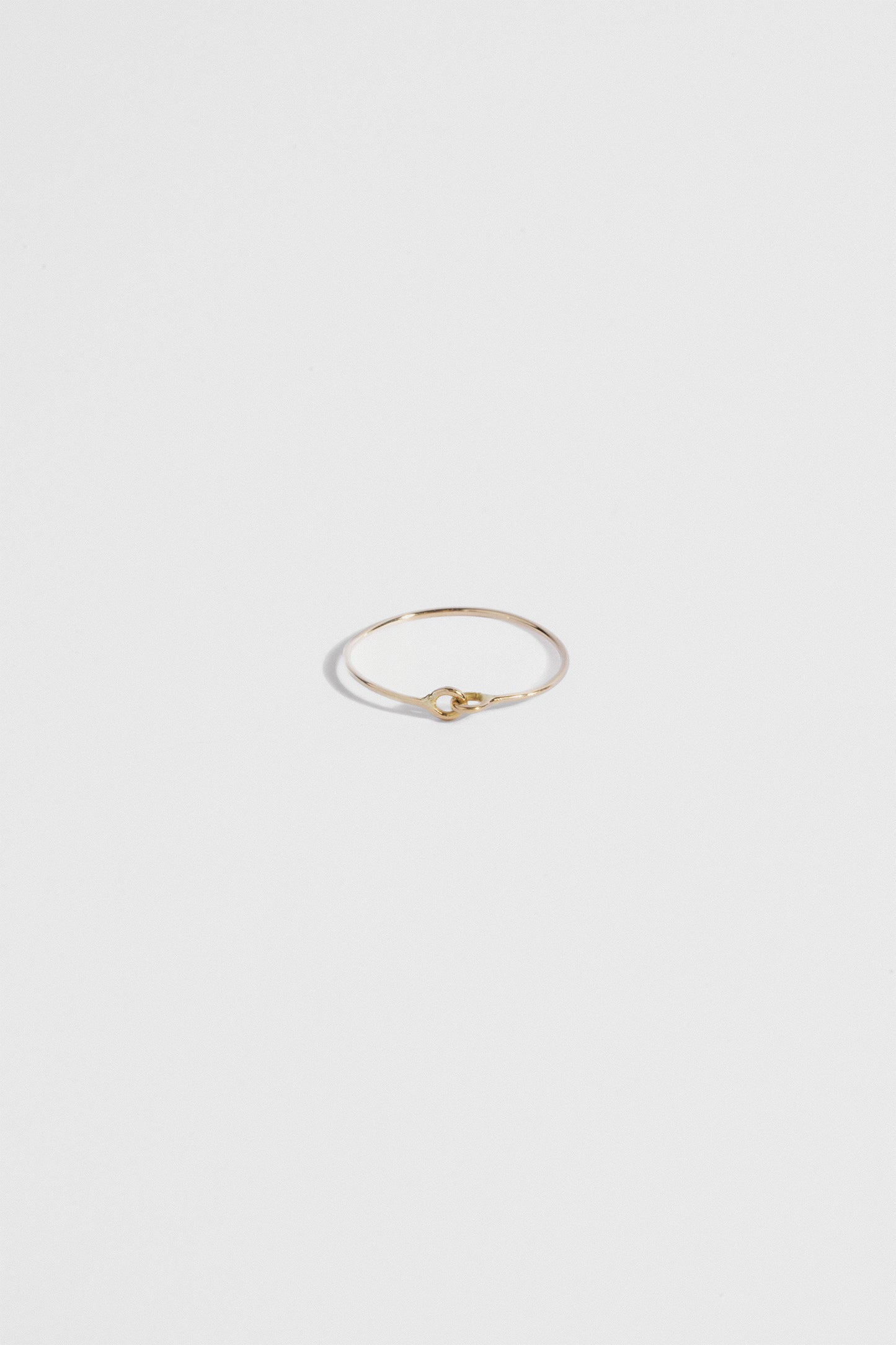 Never Let Me Go Gold Ring