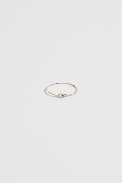 Never Let Me Go Gold Ring