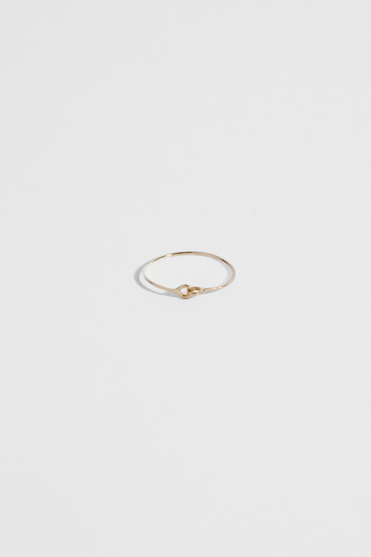Never Let Me Go Gold Ring