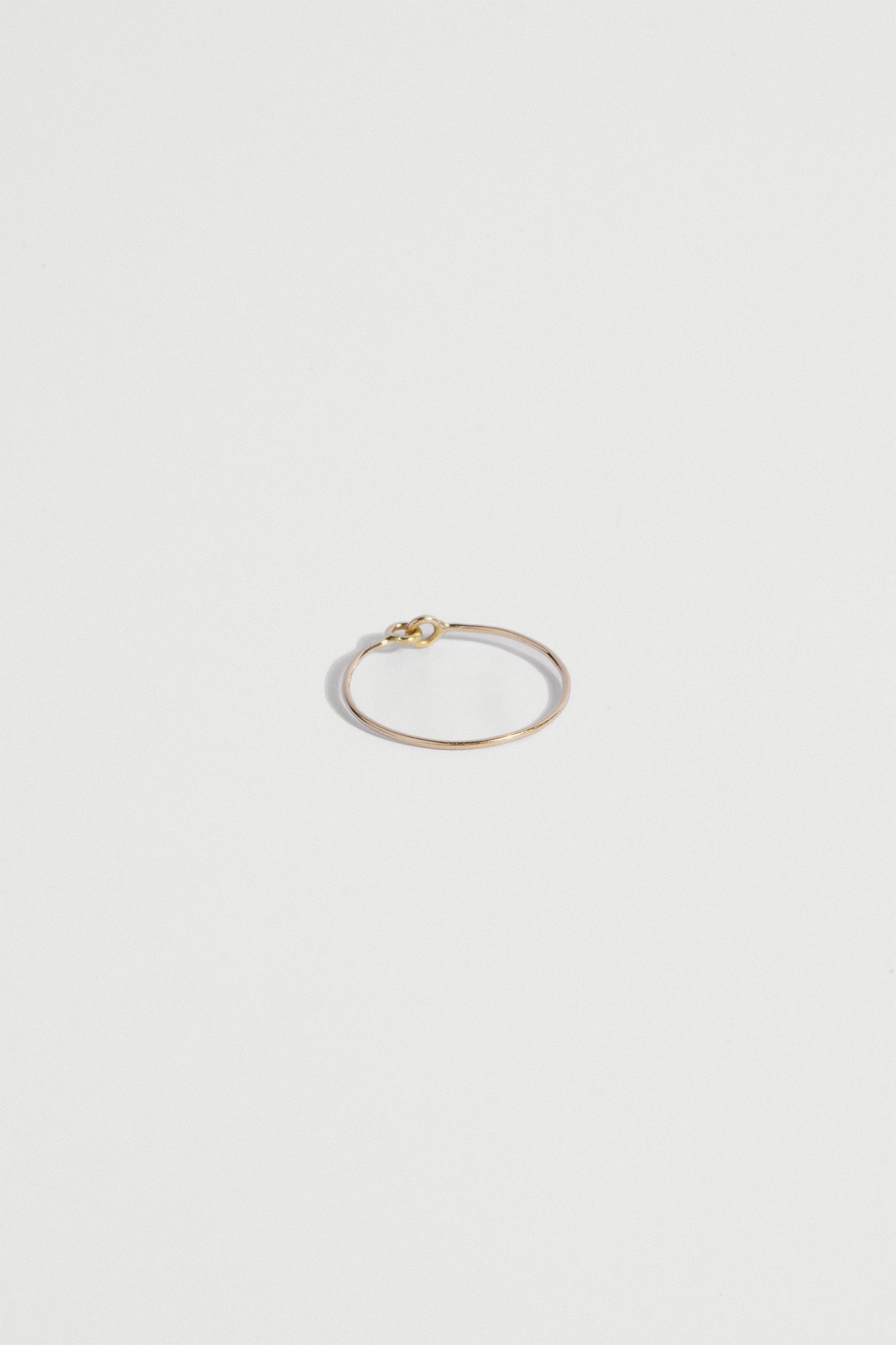 Never Let Me Go Gold Ring