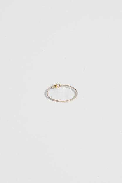 Never Let Me Go Gold Ring