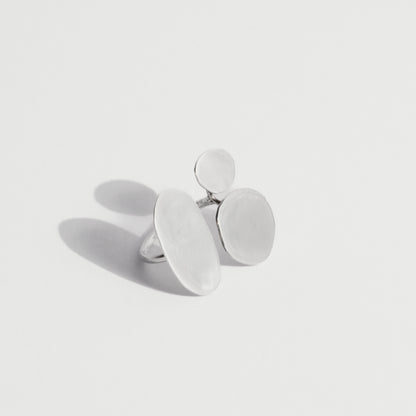 Floating Silver Ring