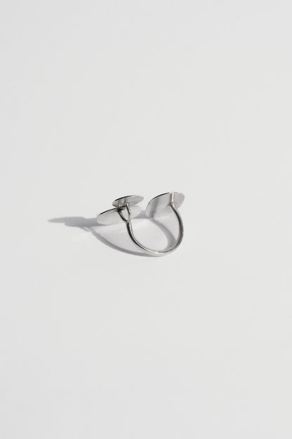 Floating Silver Ring