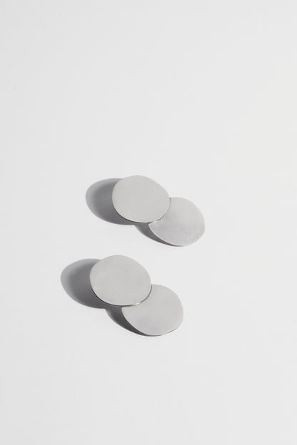 Make it Double Silver Earrings