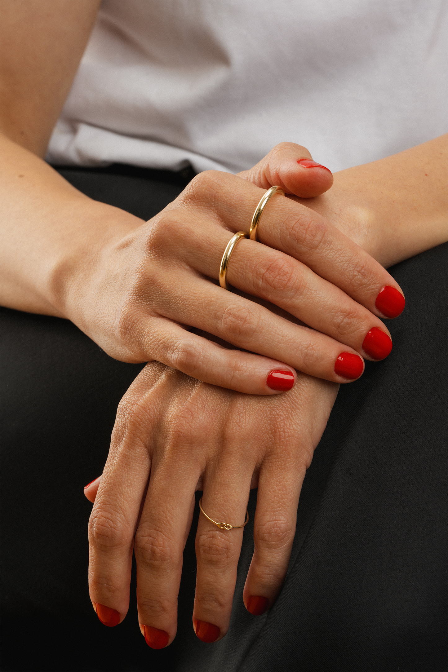 Donut Gold Ring